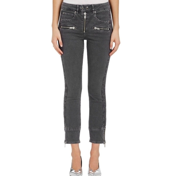 ISABEL Marant Etoile Moto Jeans Pelona Biker Pants - Picture 6 of 15